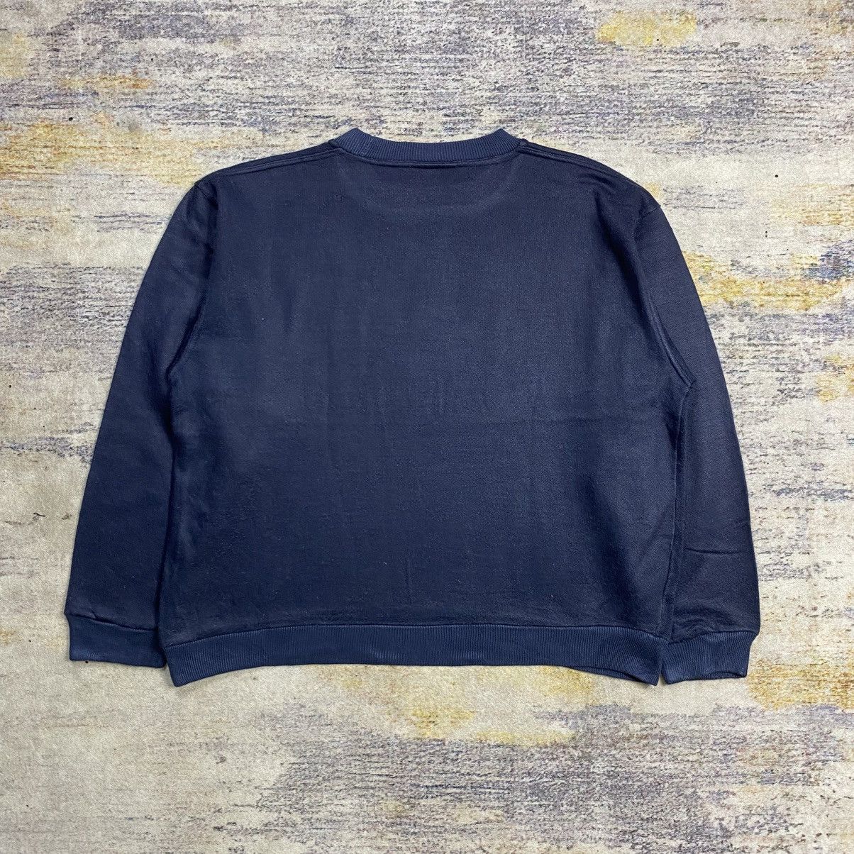 Vintage × Yves Saint Laurent 90s Yves saint Laurent tricot pour homme big logo sweatshirt Size US M / EU 48-50 / 2 - 3 Thumbnail
