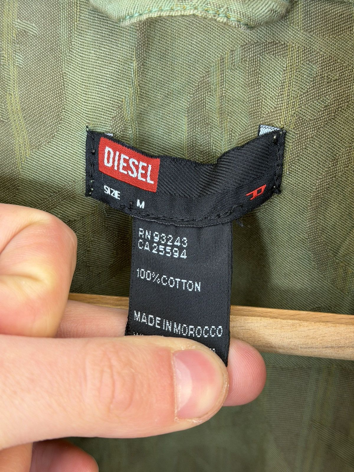 Diesel Archive Vintage 00s Diesel Utility Coat Jacket Avant-Garde Size US M / EU 48-50 / 2 - 9 Thumbnail