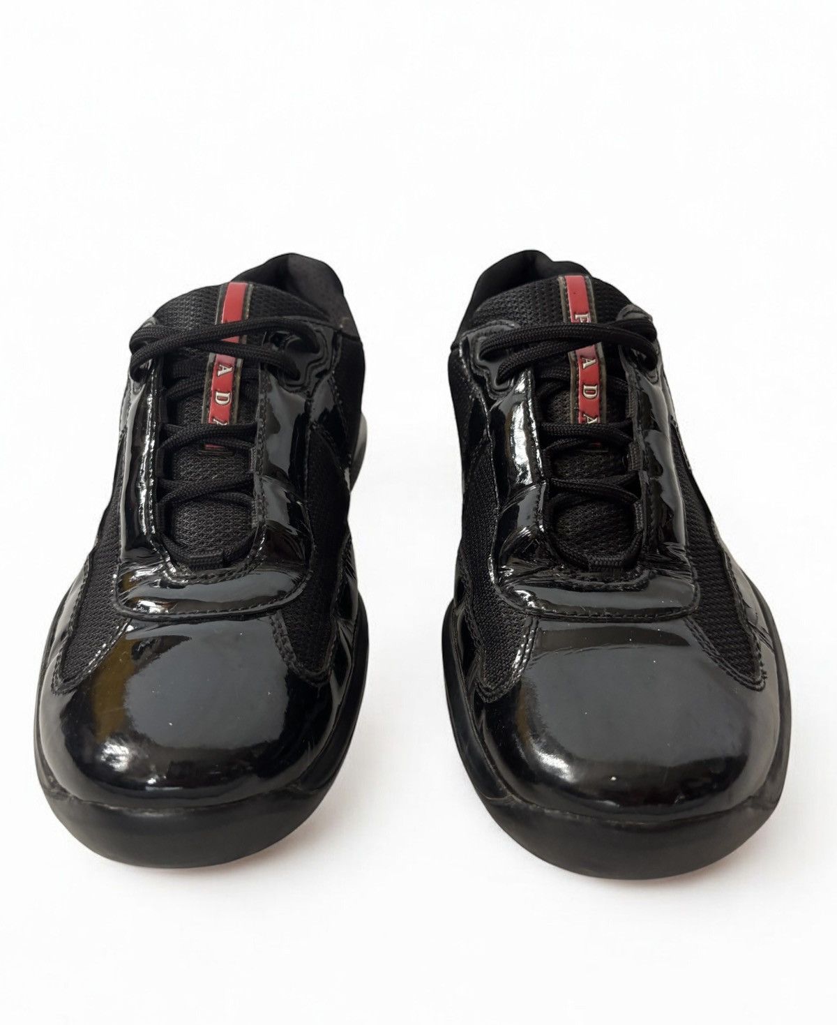 Prada Vintage Prada American Cup Patent leather sneakers Size US 8 / EU 41 - 2 Thumbnail