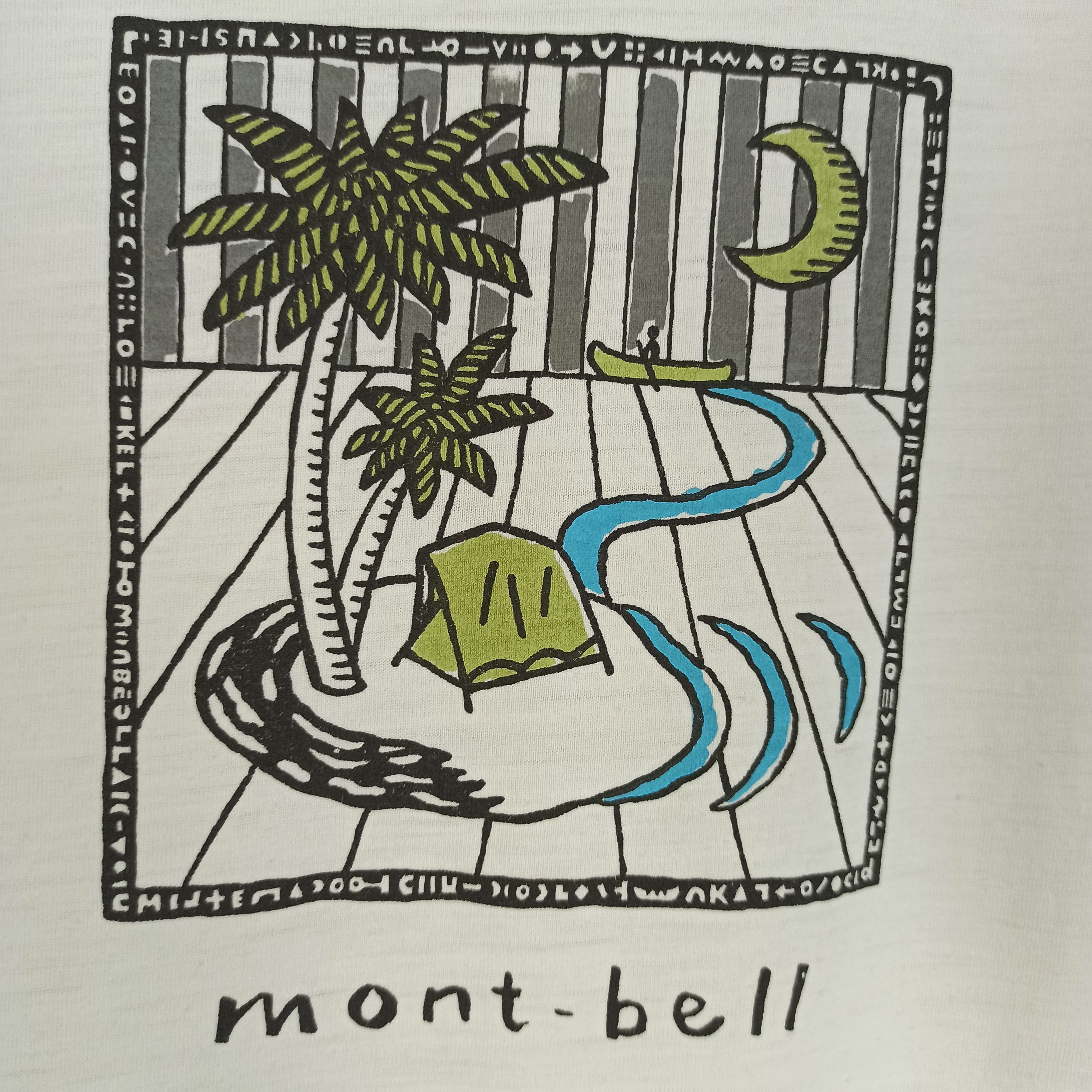 Montbell Rare Mont-Bell Tshirt Vintage Made in Japan Size US XL / EU 56 / 4 - 3 Thumbnail