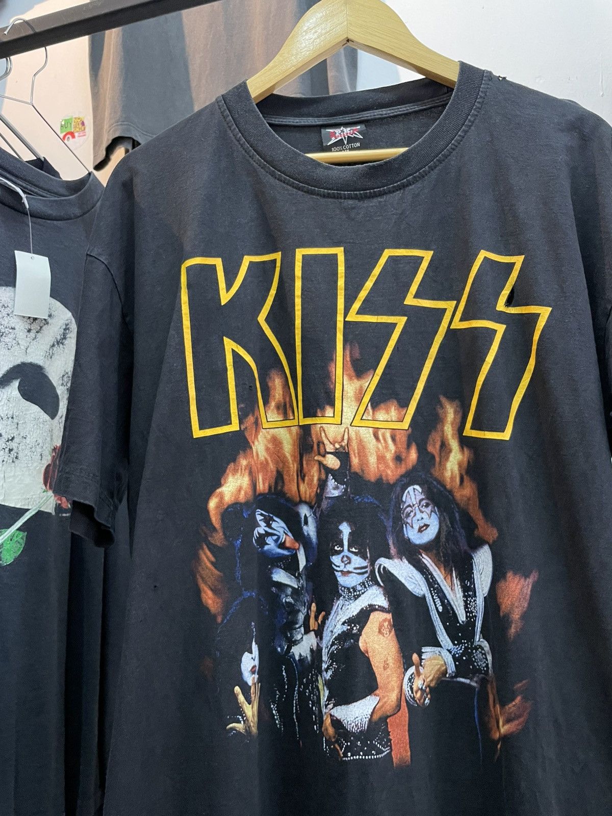 KISS × Vintage Kiss Bootleg 90's Size US XL / EU 56 / 4 - 1 Thumbnail