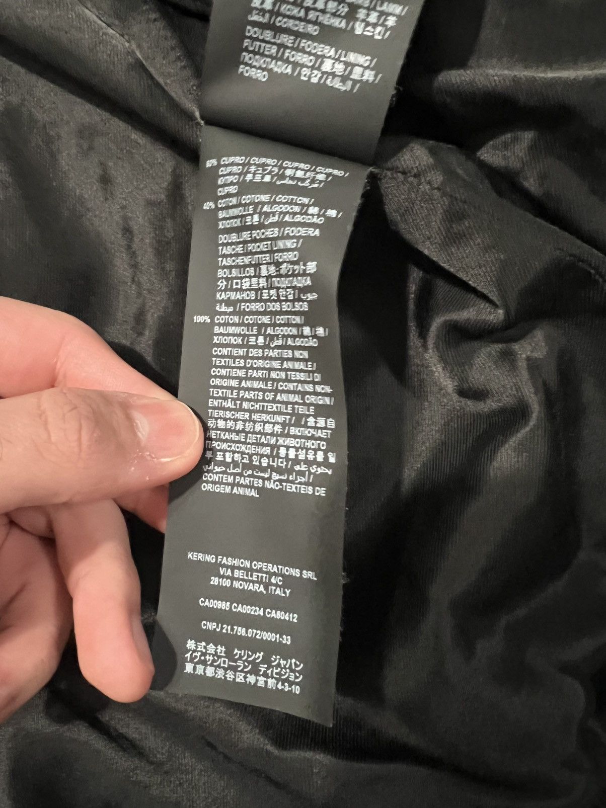 Saint Laurent Paris Saint Laurent Teddy Jacket Size 52 Size US L / EU 52-54 / 3 - 6 Thumbnail
