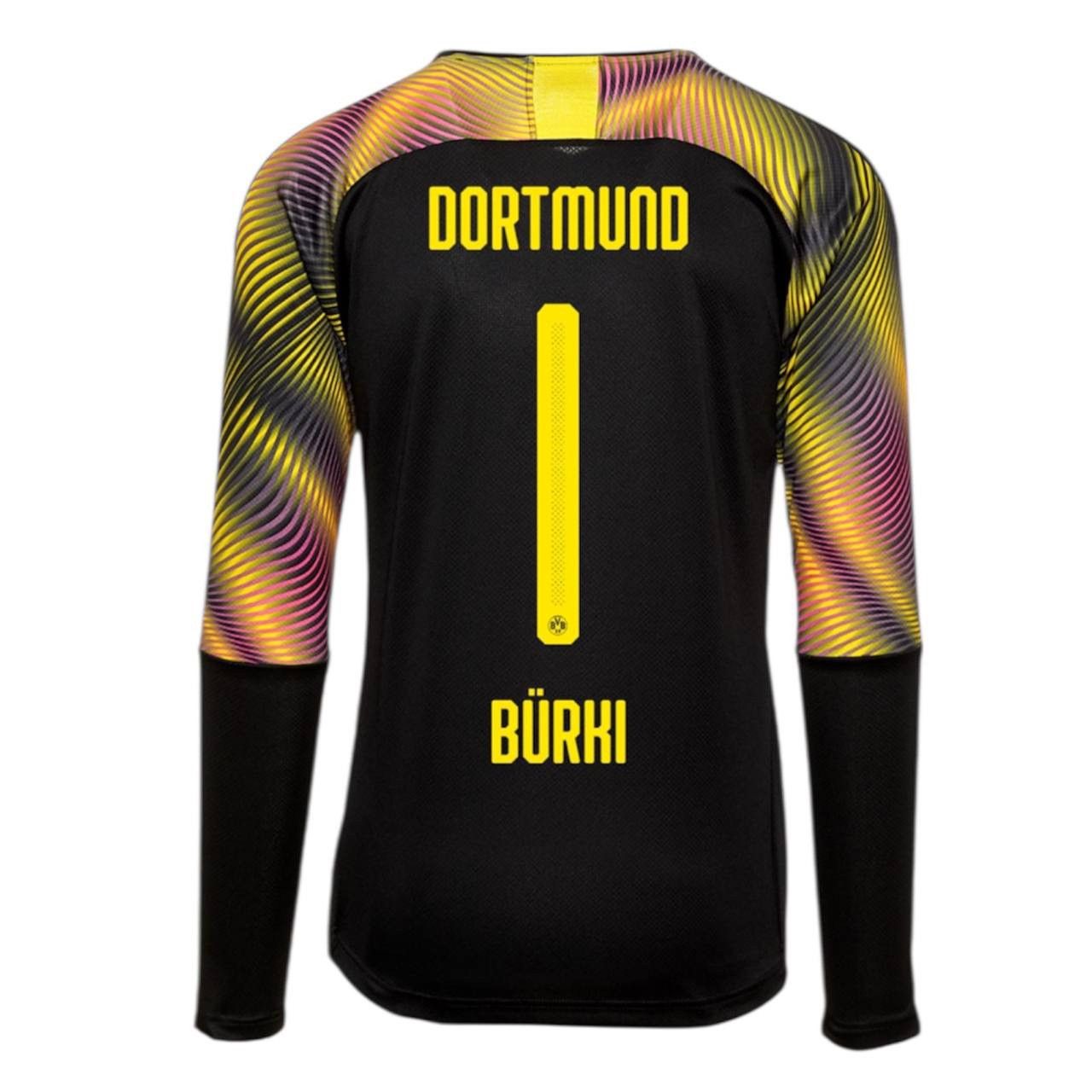Puma 2019/20 BORUSSIA DORTMUND #1 BURKI GK SOCCER JERSEY SHIRT M Size US M / EU 48-50 / 2 - 1 Thumbnail