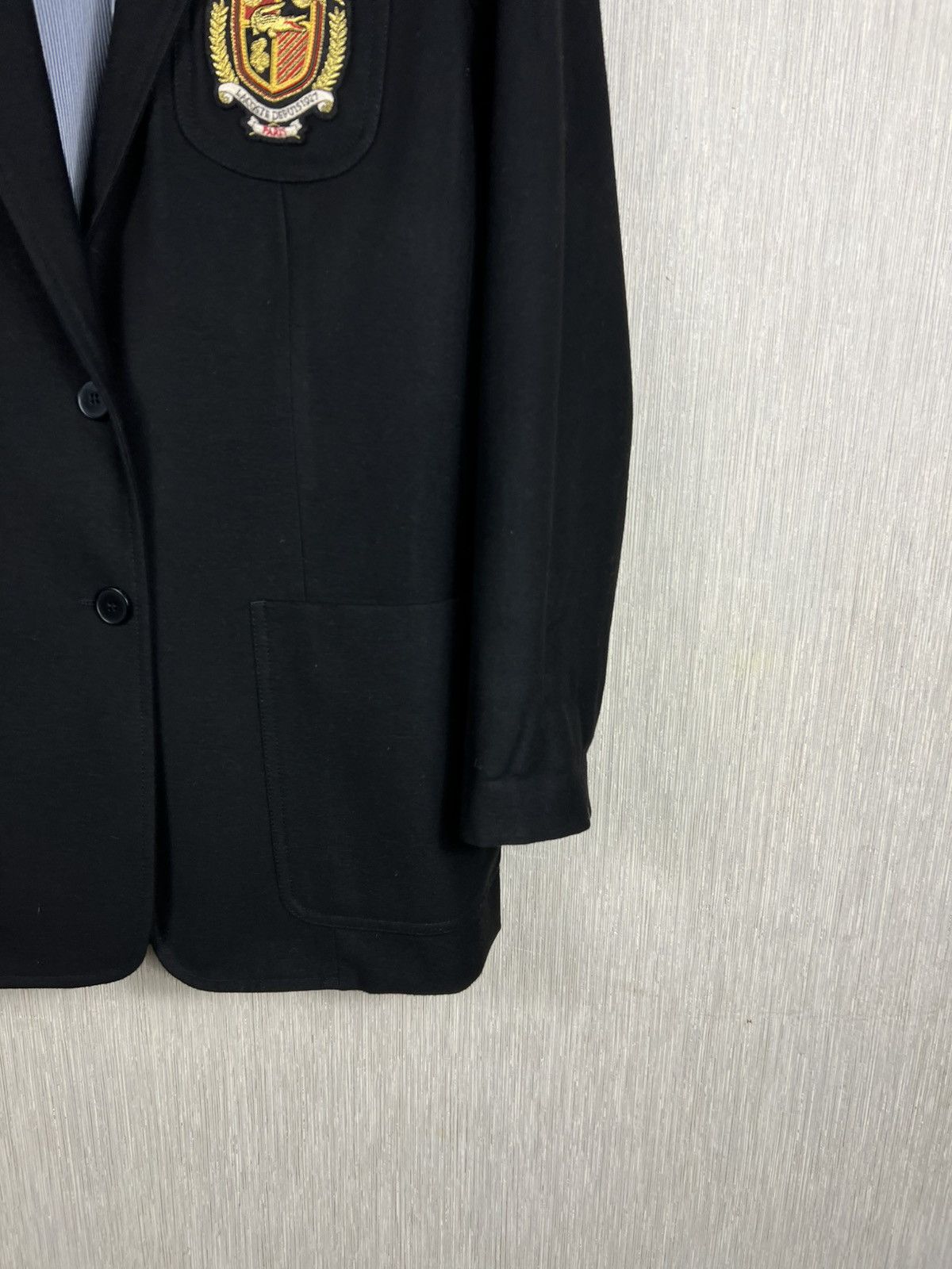 Lacoste Vintage Lacoste depuis France blazer jacket emblem logo Size S / US 4 / IT 40 - 5 Thumbnail