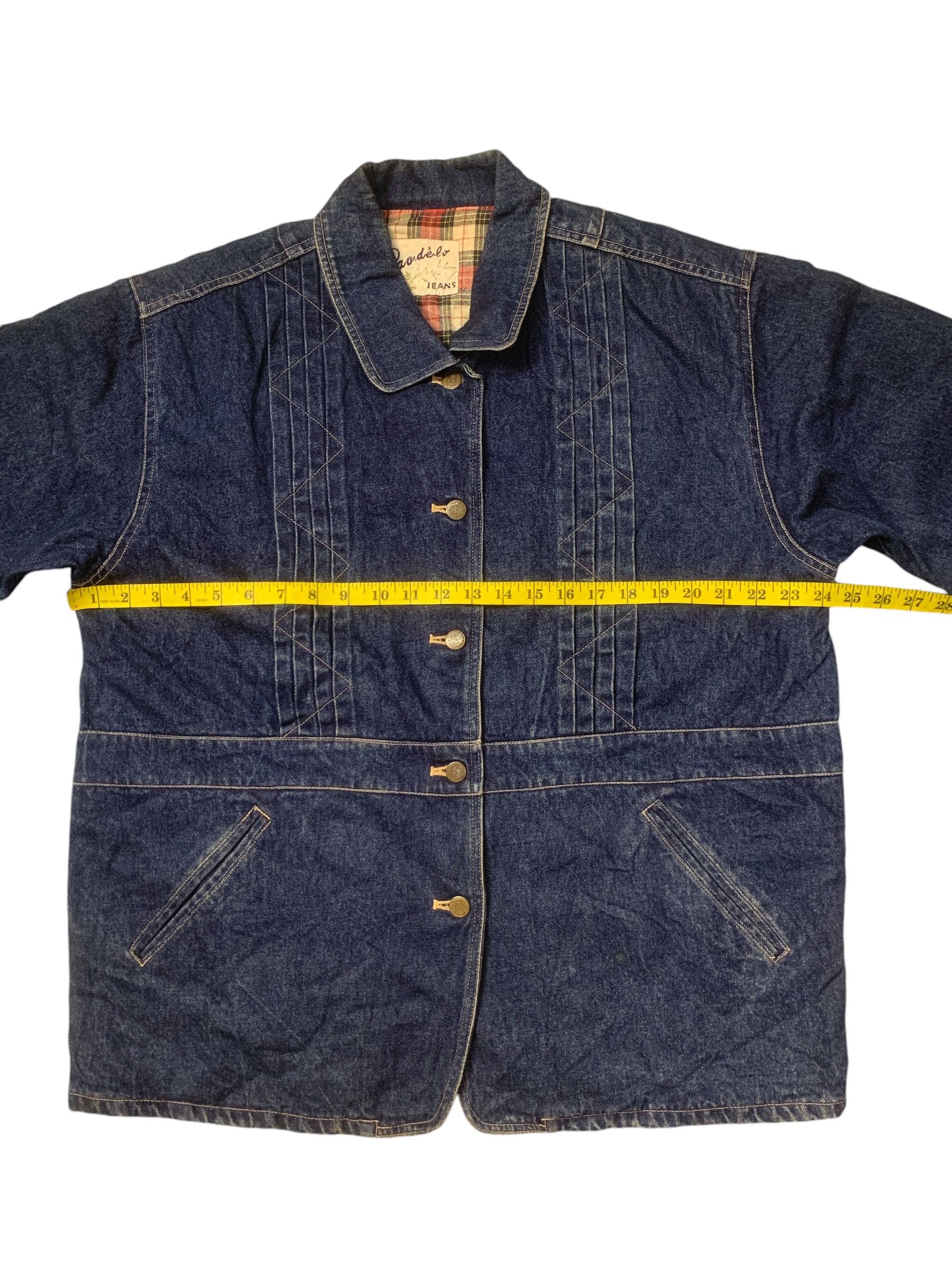 Japanese Brand Rare Design Vintage Pao De Lo By Ketty Denim Jackets Size L / US 10 / IT 46 - 10 Thumbnail