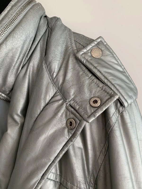 Dolce & Gabbana Dolce & Gabbana Silver Winter Jacket Size US XL / EU 56 / 4 - 6 Thumbnail