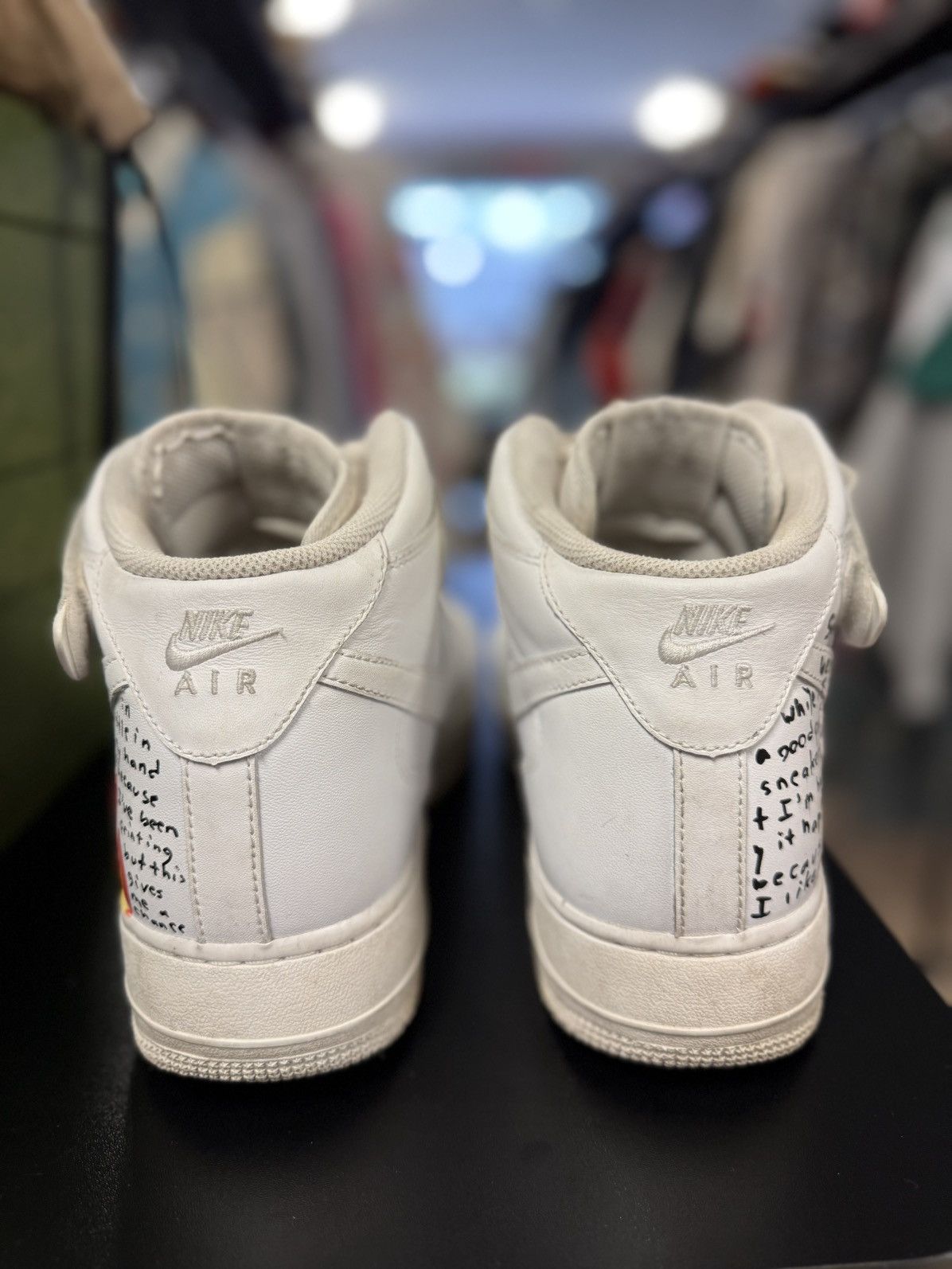 Nike × Warren Lotas Nike Warren Lotas Air Force 1/1 Made By Warren 2015 RARE Size US 12 / EU 45 - 8 Thumbnail