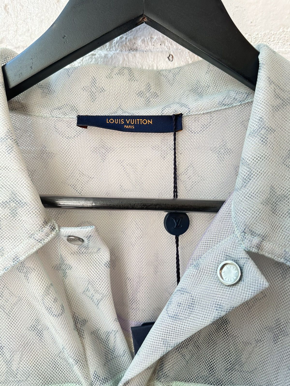 Louis Vuitton LOUIS VUITTON NETTED MONOGRAM JACKET Size US L / EU 52-54 / 3 - 4 Thumbnail