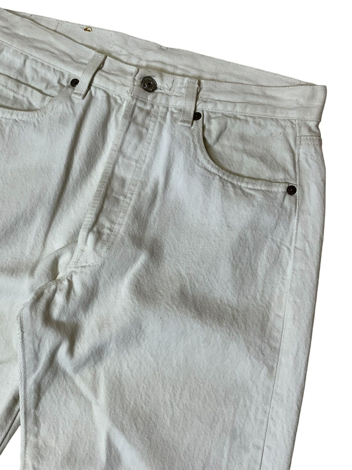 Levi's VINTAGE 80s LEVI’S 501-0651 MADE IN USA WHITE JEANS Size US 29 - 4 Thumbnail