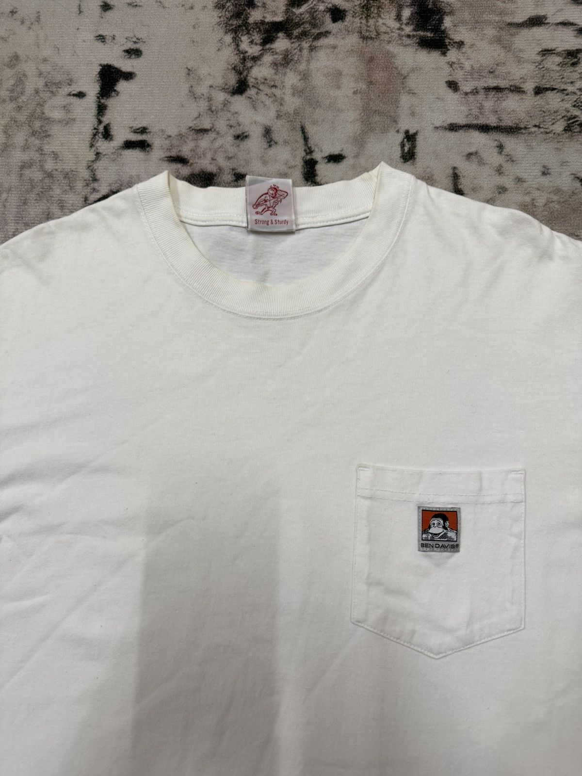 Ben Davis × Vintage Vintage Ben Davis Pocket Tshirt Size US L / EU 52-54 / 3 - 5 Thumbnail