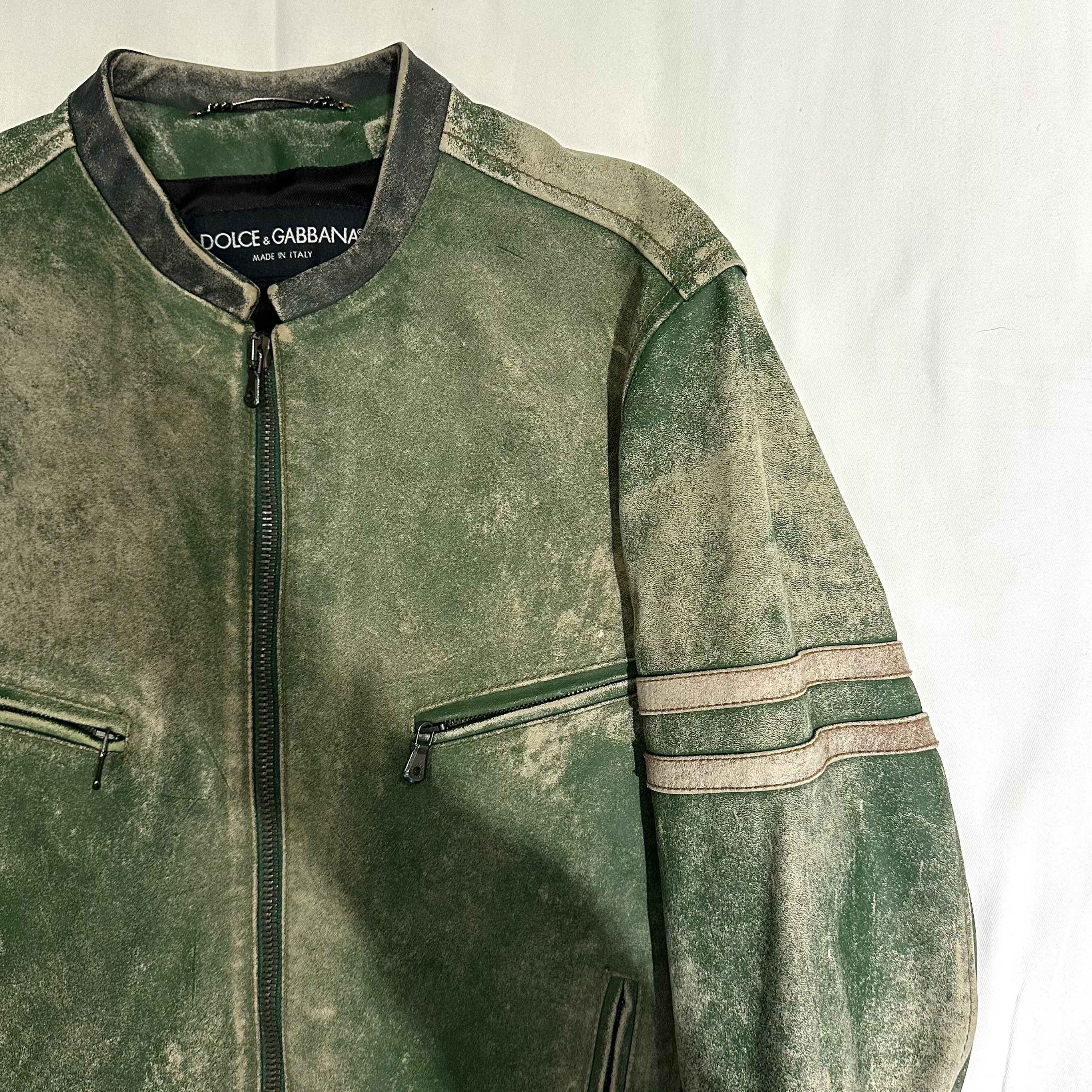 Dolce & Gabbana Dolce & Gabanna Archive Horse Leather Biker Jacket Size US M / EU 48-50 / 2 - 4 Thumbnail
