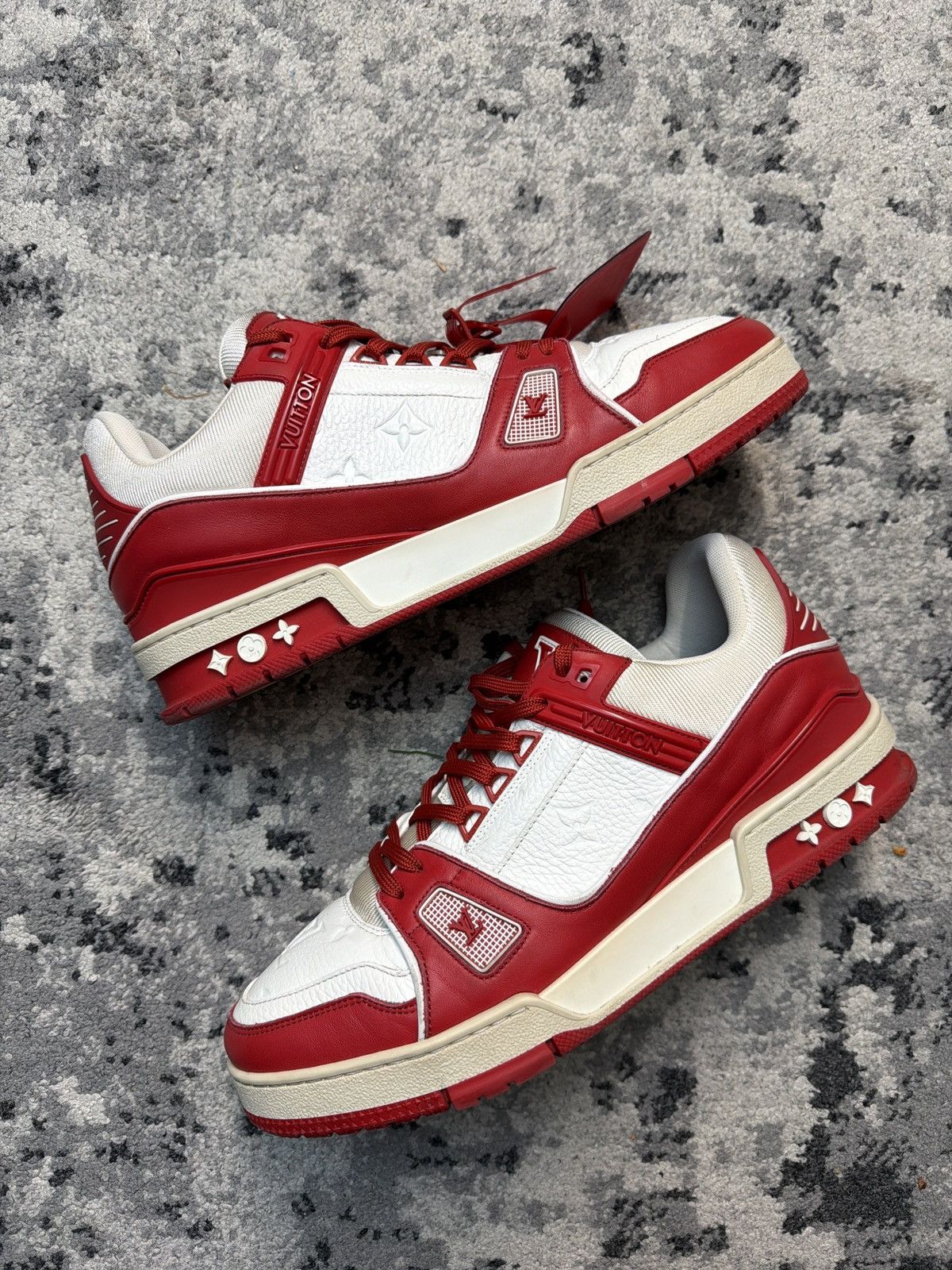 Louis Vuitton LV Product Red Trainer Size US 10 / EU 43 - 1 Thumbnail