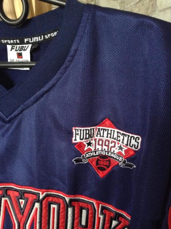 Fubu FUBU jersey, vintage hip hop t-shirt New York, City Series L Size US L / EU 52-54 / 3 - 4 Thumbnail