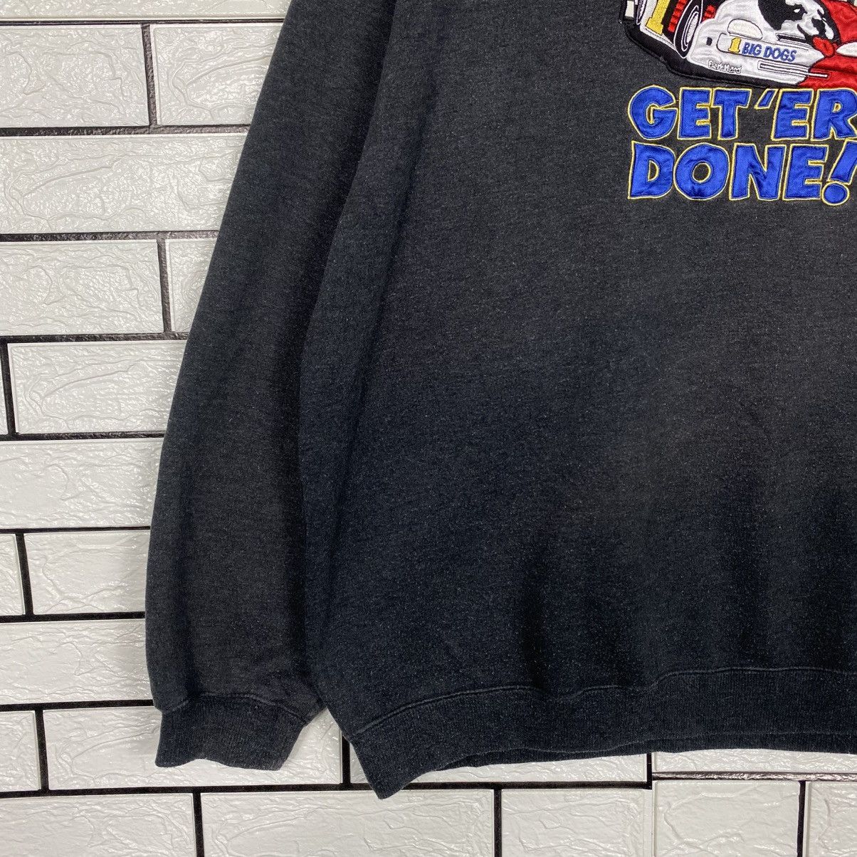 Japanese Brand 📌Vintage Sweatshirt Big Dogs Big Logo Embroidery Size US XL / EU 56 / 4 - 5 Thumbnail