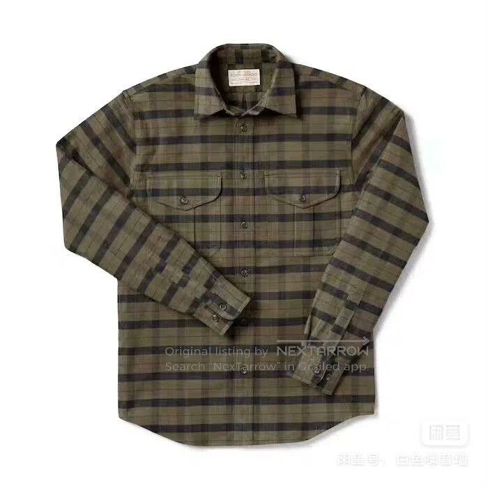 Filson Filson Alaska Guide 8oz Flannel Cotton Shirt. Size US S / EU 44-46 / 1 - 1 Thumbnail