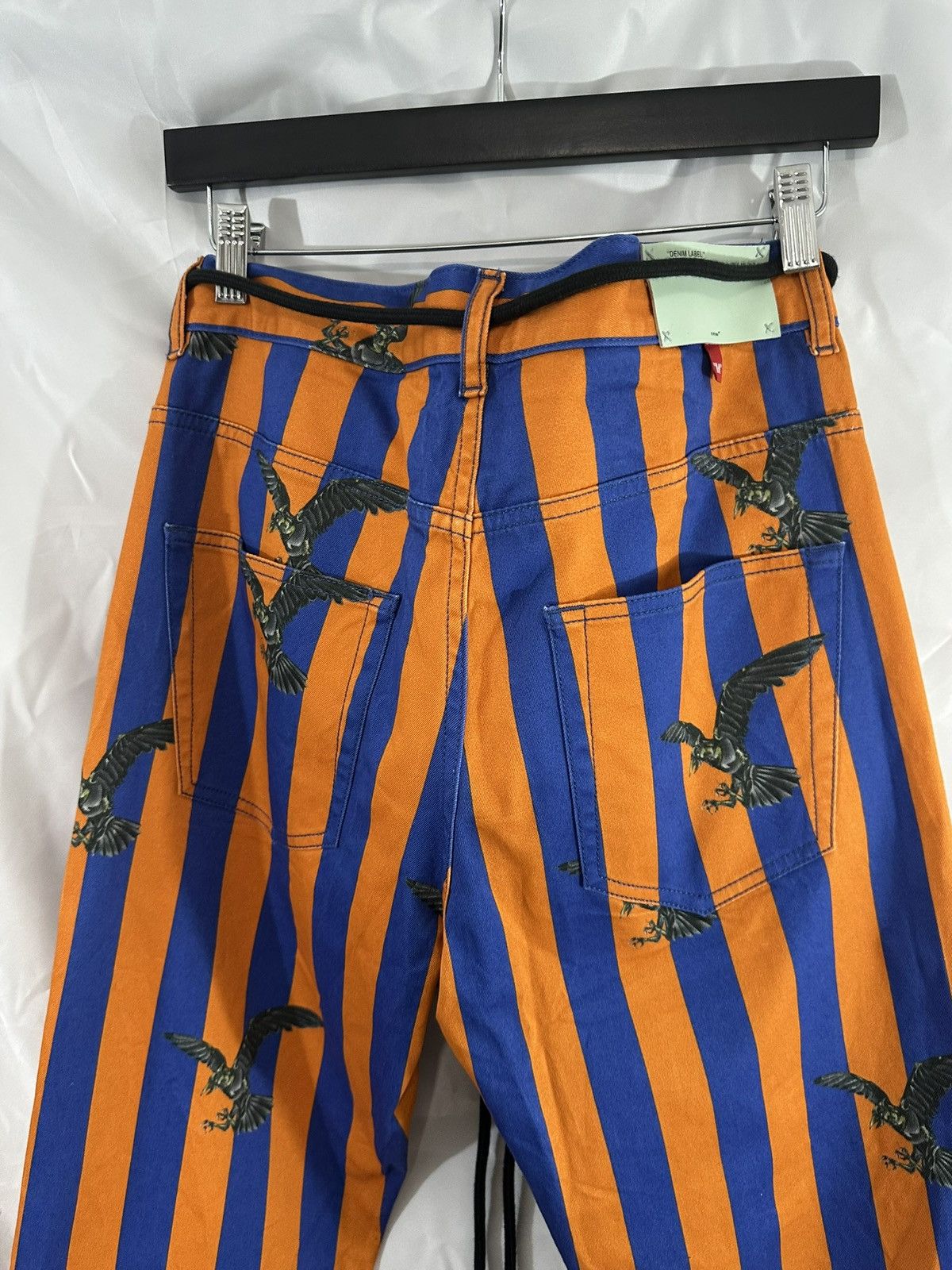 Off-White Off White Striped Denim Size US 32 / EU 48 - 11 Thumbnail