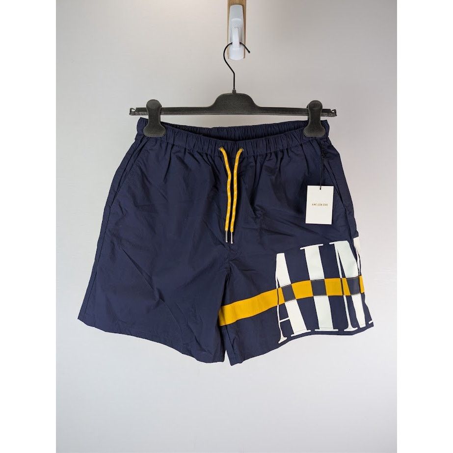 Aime Leon Dore o1rshd1 Colorblock Logo Short in Navy Size US 32 / EU 48 - 8 Thumbnail