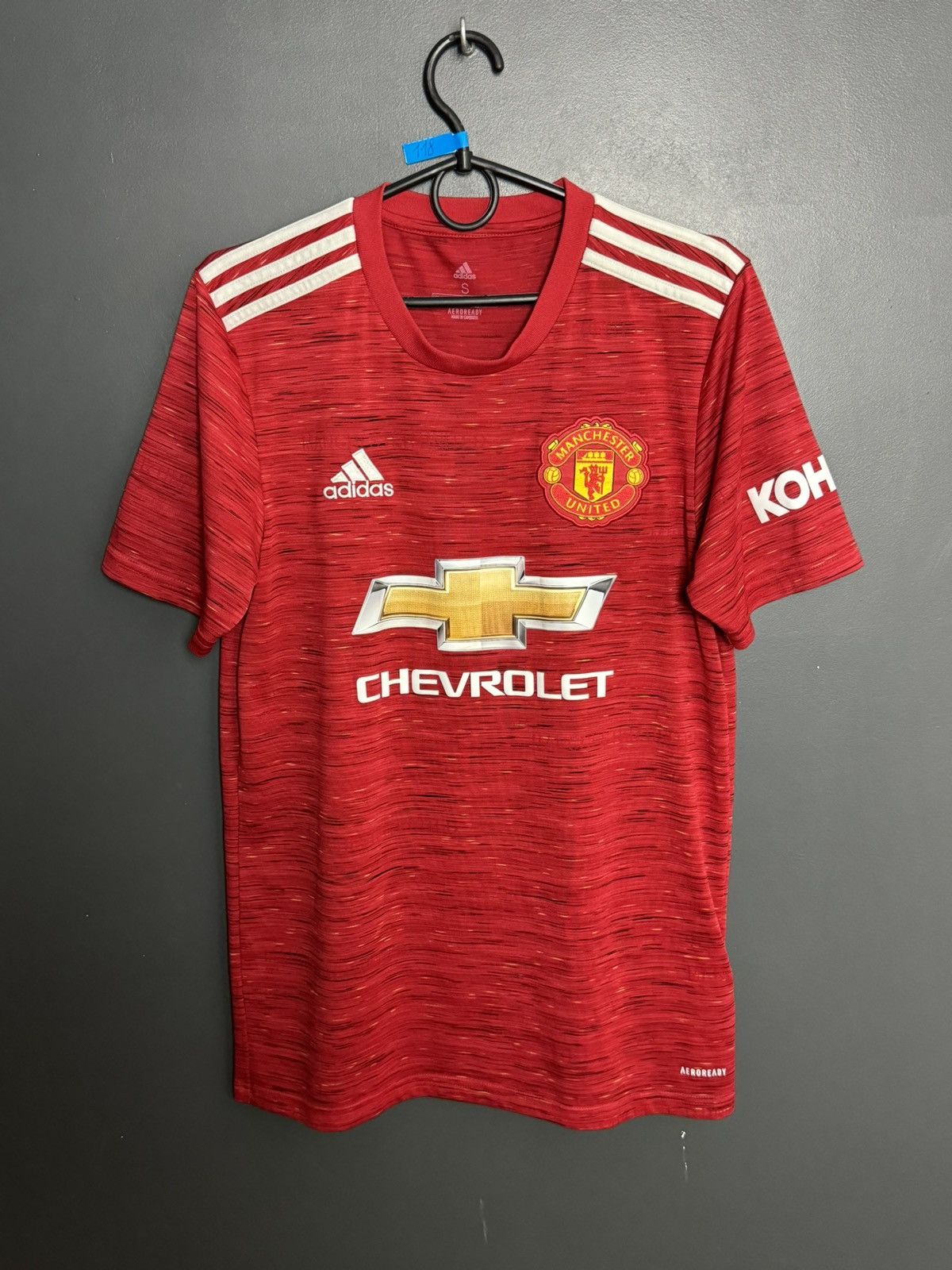 Adidas Manchester United 20/21 Home Football Jersey T-Shirt Size US S / EU 44-46 / 1 - 1 Thumbnail