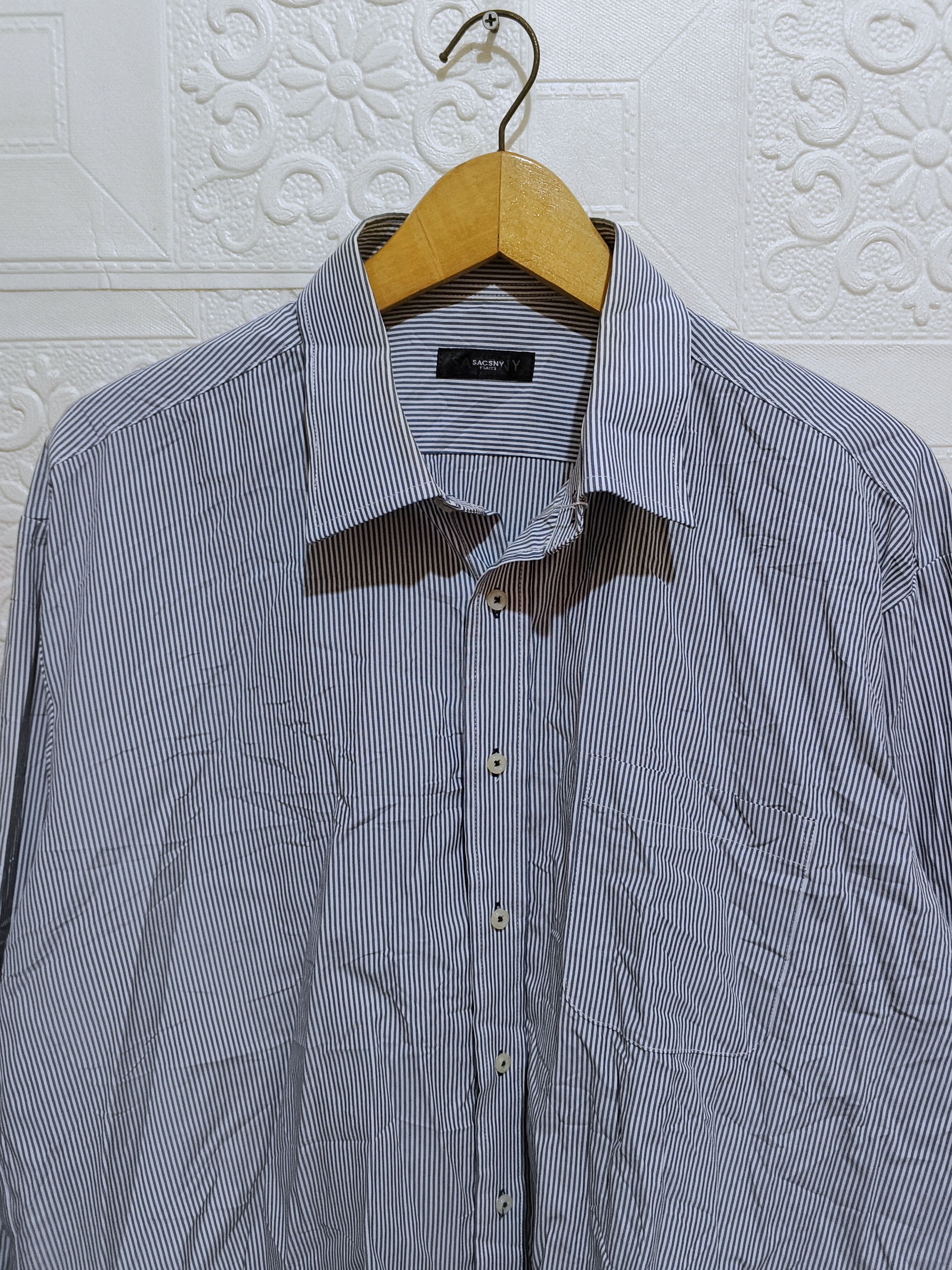 Yohji Yamamoto SACSNY Y'SACCS BY YOHJI YAMAMOTO BUTTON SHIRT Size US L / EU 52-54 / 3 - 2 Thumbnail