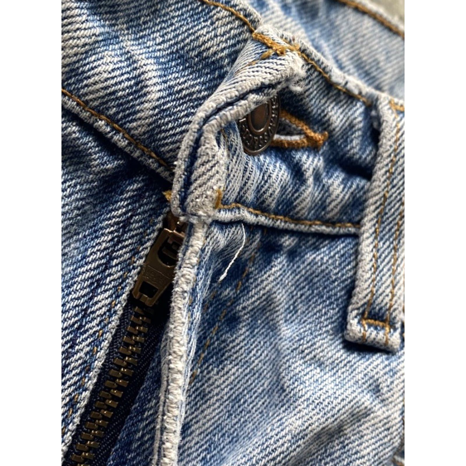 Levi's VINTAGE Levi’s 560 Jeans Women’s Blue 7 Loose Regular Fit Straight Leg USA Size 28" / US 6 / IT 42 - 5 Thumbnail