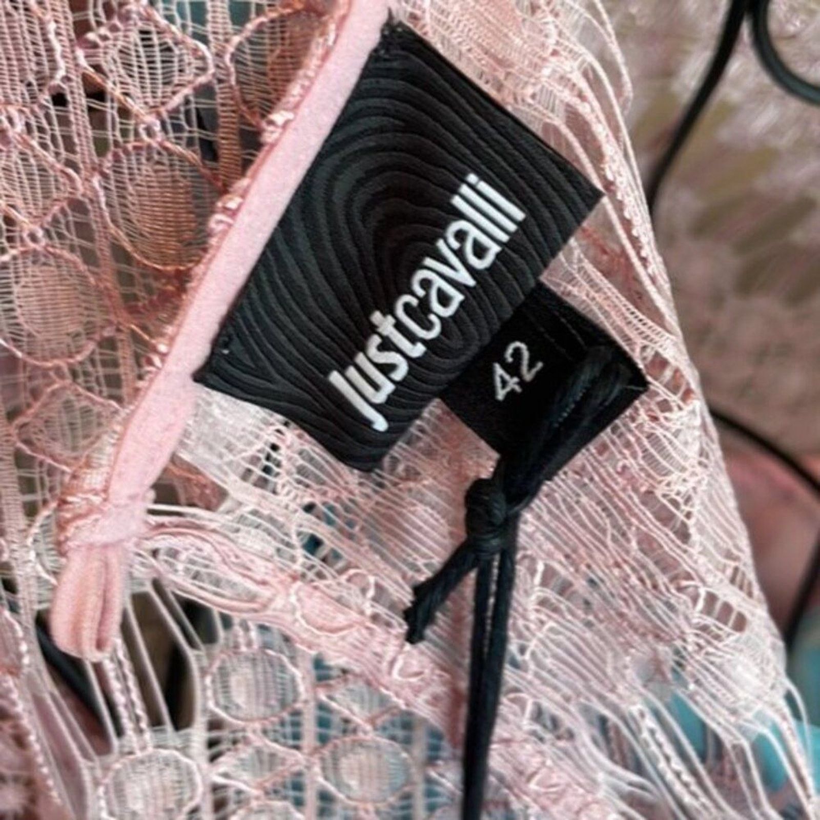 Just Cavalli Just Cavalli Lace maxi dress pink size 6 Size M / US 6-8 / IT 42-44 - 11 Thumbnail