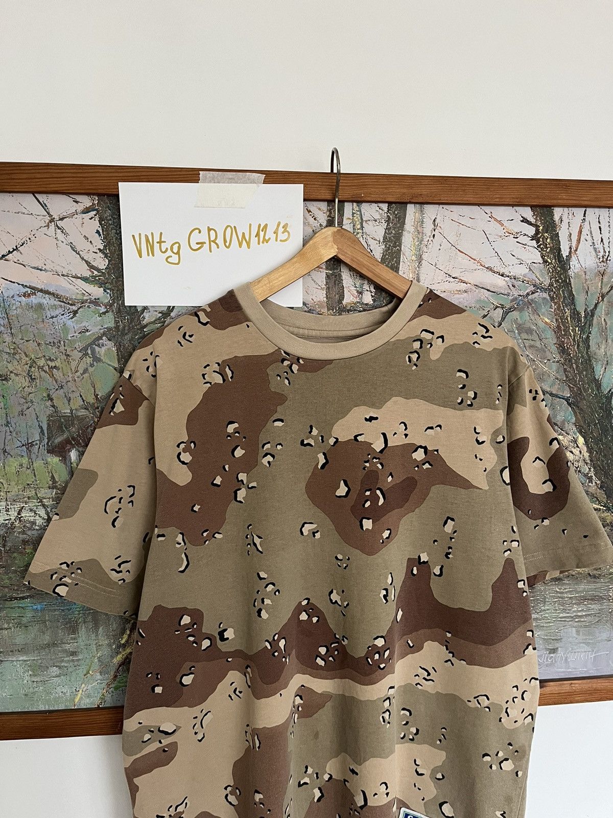 Japanese Brand × Supreme Supreme desert camo heavy cotton t-shirt Size US L / EU 52-54 / 3 - 2 Thumbnail