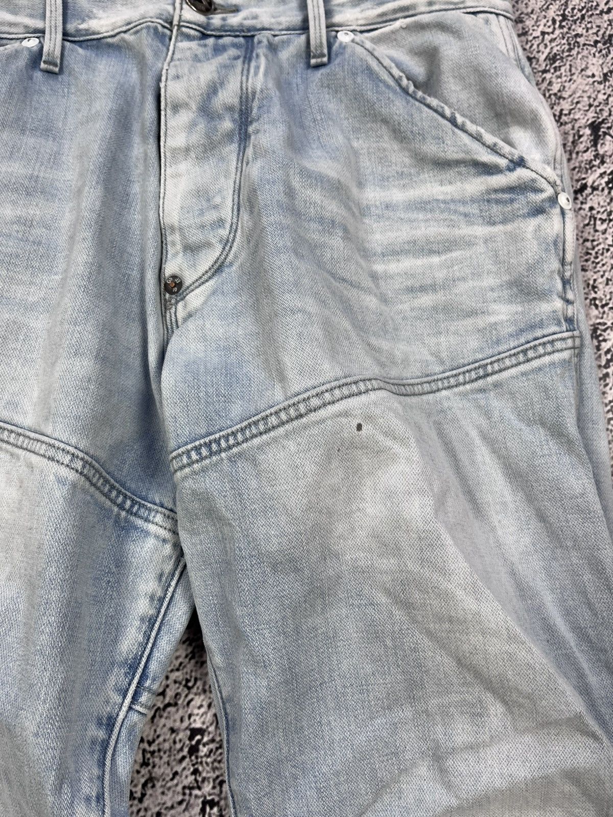G-Star Vintage Y2K G Star double knee biker denim jeans size 32 Size US 32 / EU 48 - 7 Thumbnail