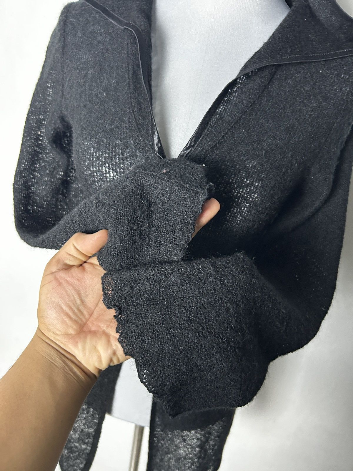 If Six Was Nine Leggy press mohair devil fashion gothic punk steampunk rare Size XXS / US 00 / IT 34 - 8 Thumbnail