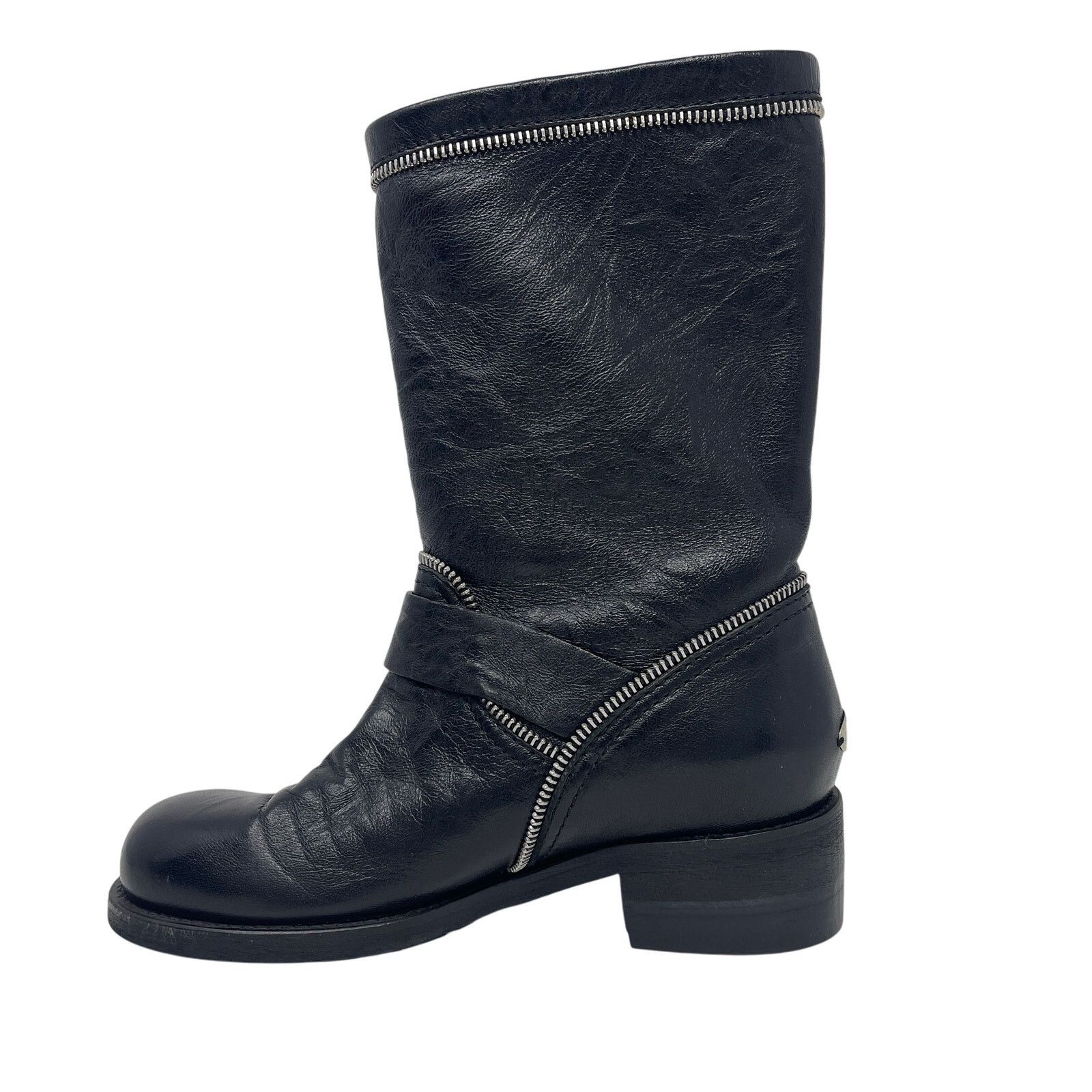Jimmy Choo Jimmy Choo Dakar Biker Boots Size EU 35 US 5 Size US 5 / IT 35 - 3 Thumbnail