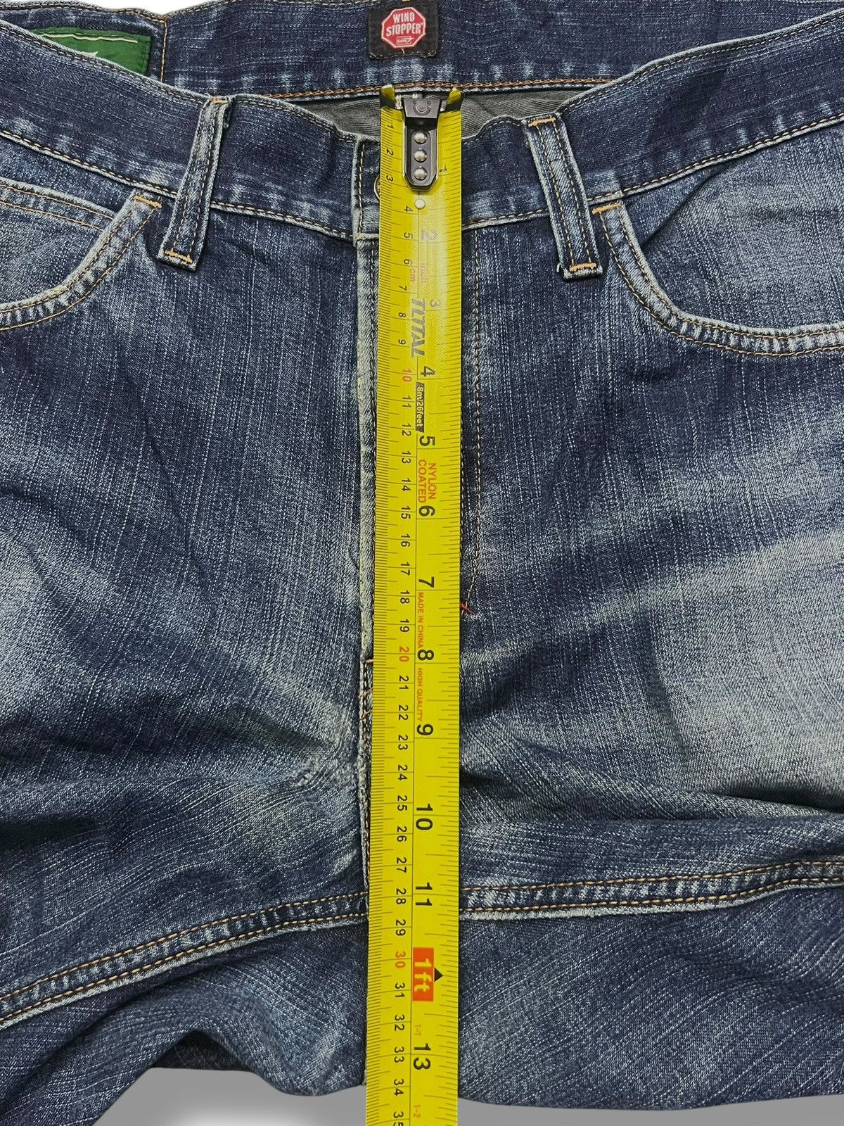 Edwin Vintage Edwin Wind Stopper 503WSPJapan - Faded Wash Jeans Size US 37 - 20 Thumbnail
