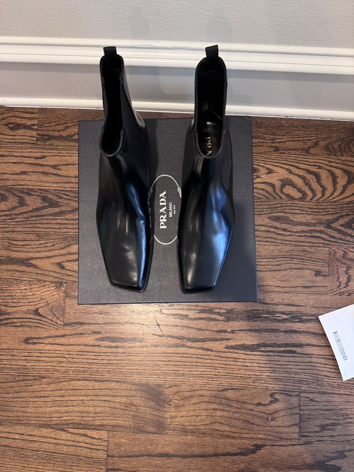 Prada Men’s chelsea boots ankle boots black Size US 11 / EU 44 - 3 Thumbnail