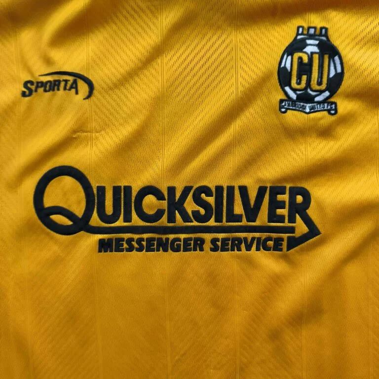 Other Cambridge United 2001-02 Sporta home football jersey size L Size US L / EU 52-54 / 3 - 5 Thumbnail