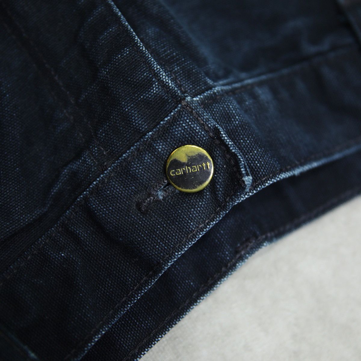 Carhartt RARE Carhartt x Chrysler IFD Faded Black Double Knee Pant Size US 30 / EU 46 - 22 Thumbnail