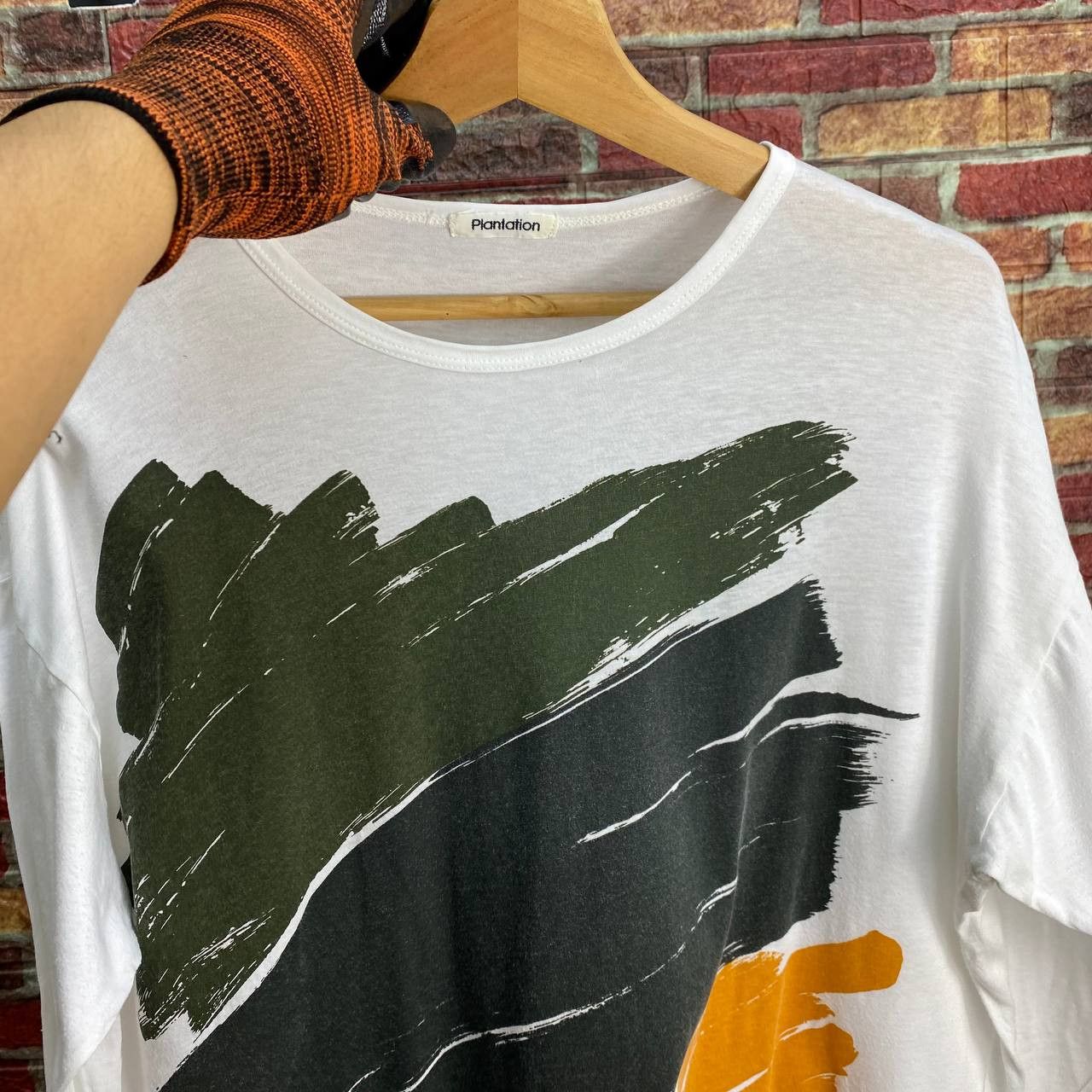 VINTAGE 90s ISSEY MIYAKE PLANTATION PAINTBRUSH PAPERTHIN