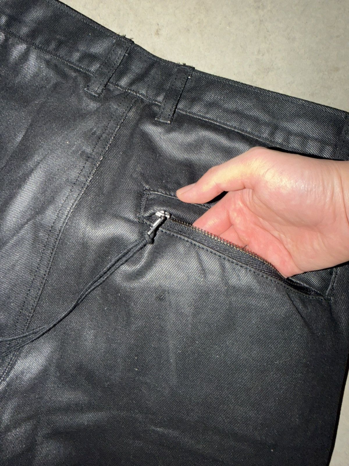 Somar Somar Peril Waxed Tassel Trousers Size US 30 / EU 46 - 8 Thumbnail