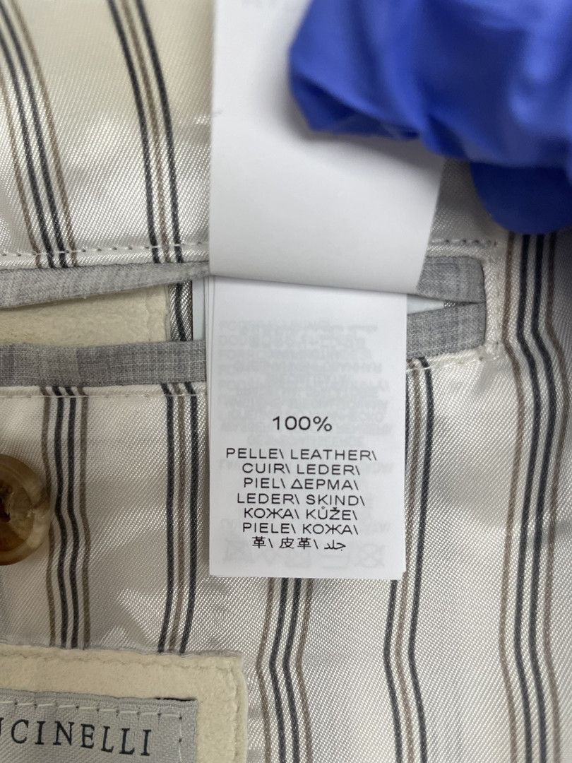 Brunello Cucinelli BRUNELLO CUCINELLI Mens Buttoned Straight Hem Jacket Size US M / EU 48-50 / 2 - 14 Thumbnail
