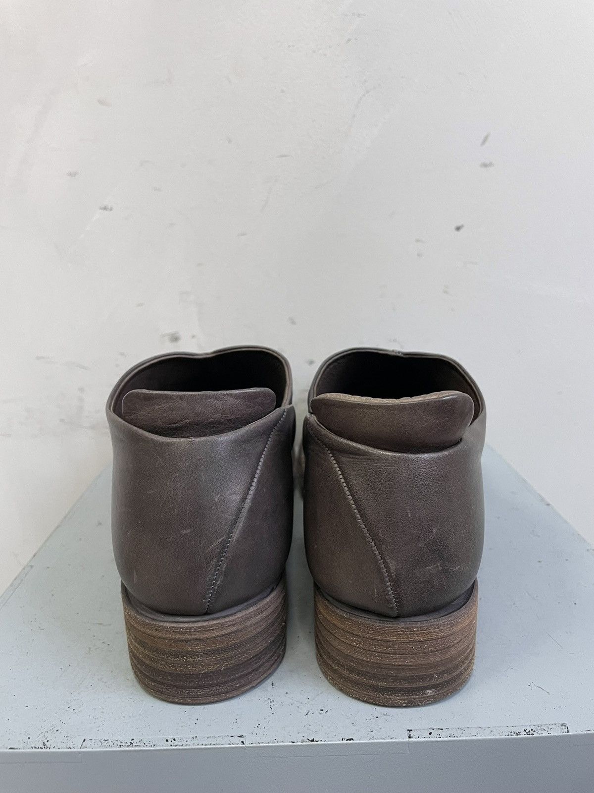 Devoa Devoa brown leather shoes avantgarde artisanal style Size US 8 / EU 41 - 8 Thumbnail