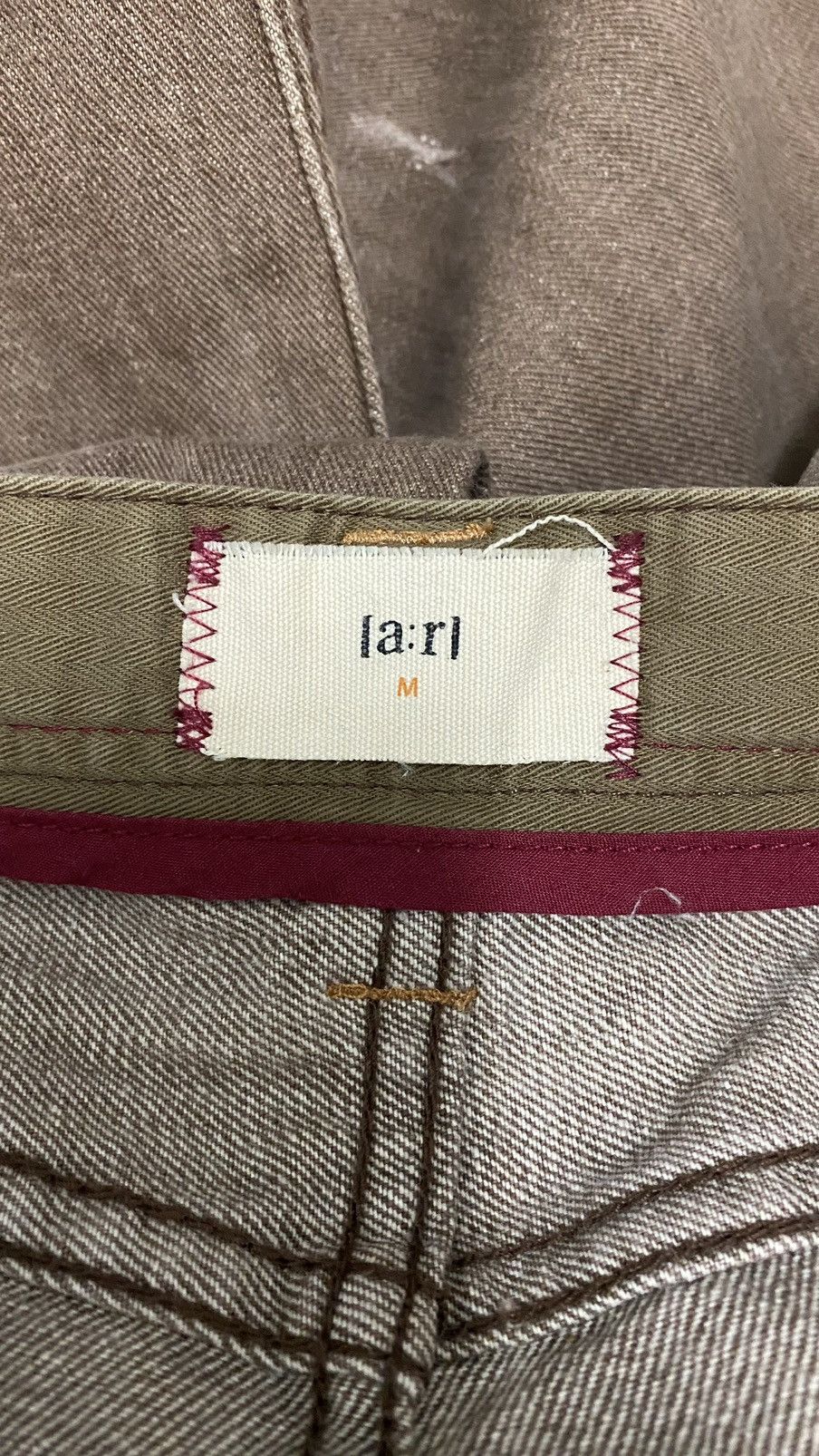 If Six Was Nine × Japanese Brand × Tornado Mart Distressed Denim Patchwork Chocolate Denim Jeans Size US 31 - 21 Thumbnail