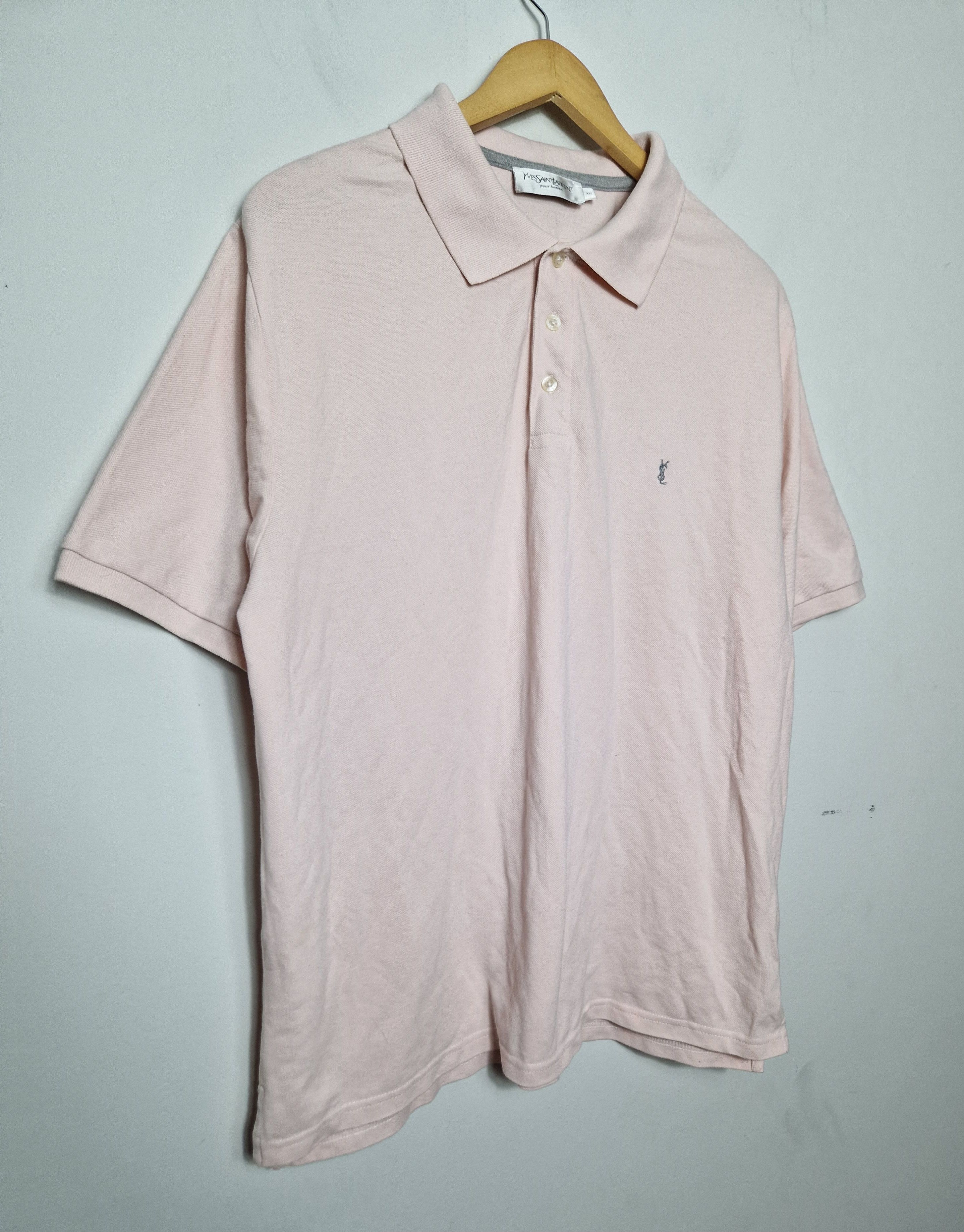 Yves Saint Laurent Yves Saint Laurent vintage polo tee Size US XXL / EU 58 / 5 - 5 Thumbnail