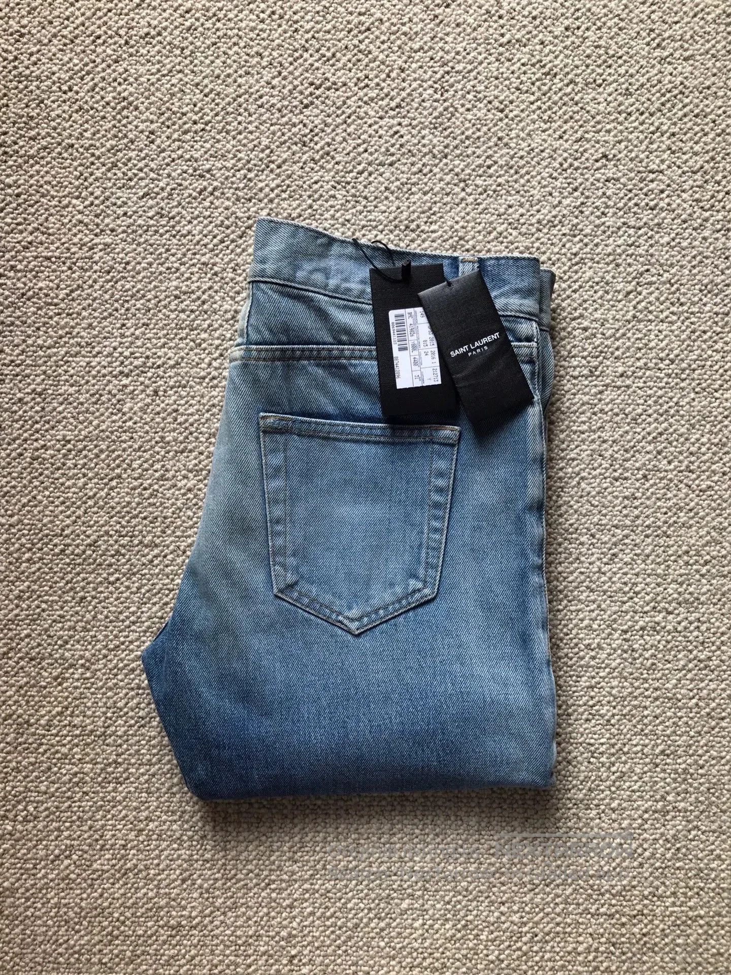Yves Saint Laurent YSL SLP D10 Distressed Jeans W31. Size US 31 - 9 Thumbnail