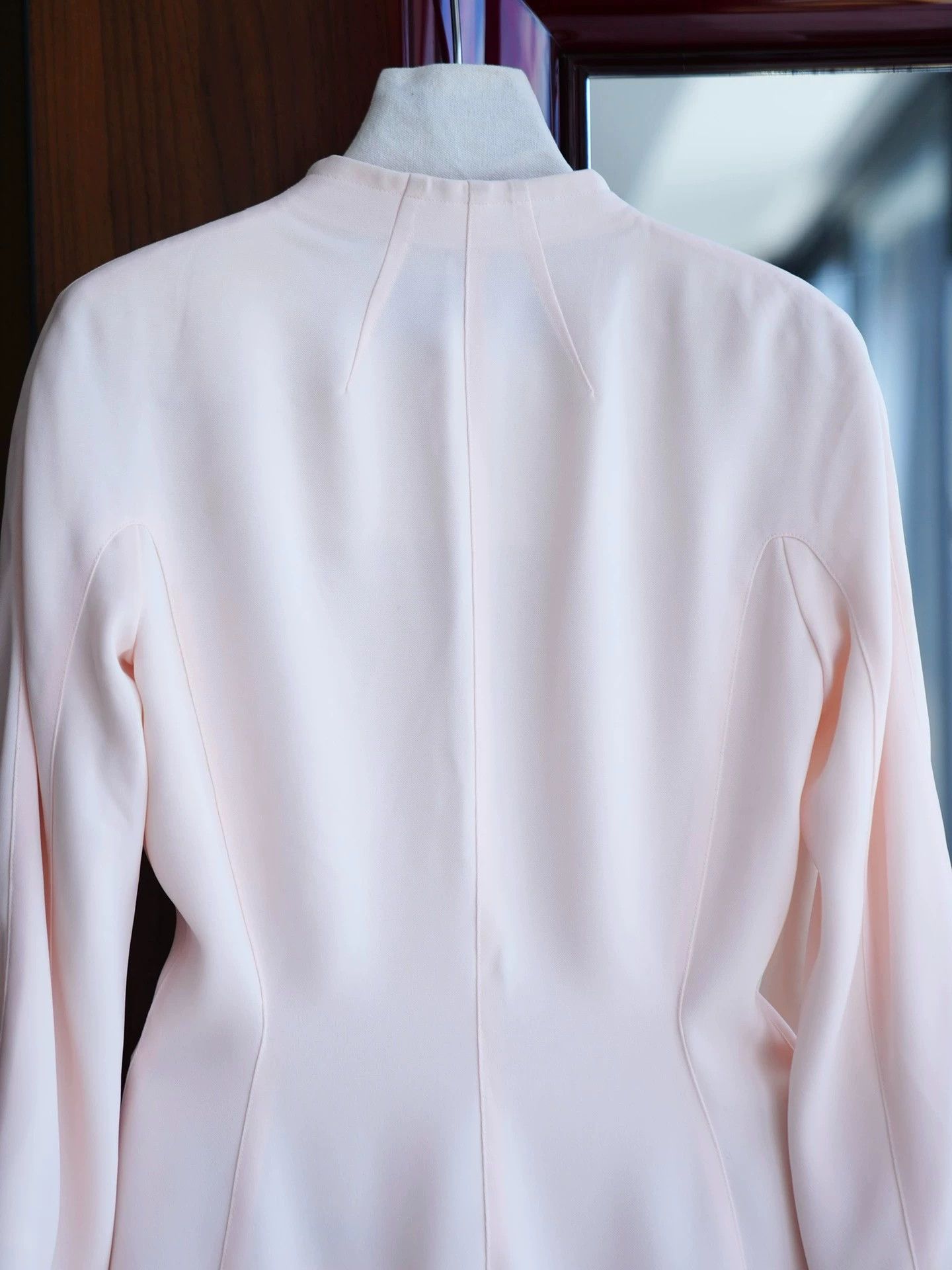 Thierry Mugler Thierry Mugler Vintage Light Pink Suit Skirt Set FR36 Size XS / US 0-2 / IT 36-38 - 8 Thumbnail