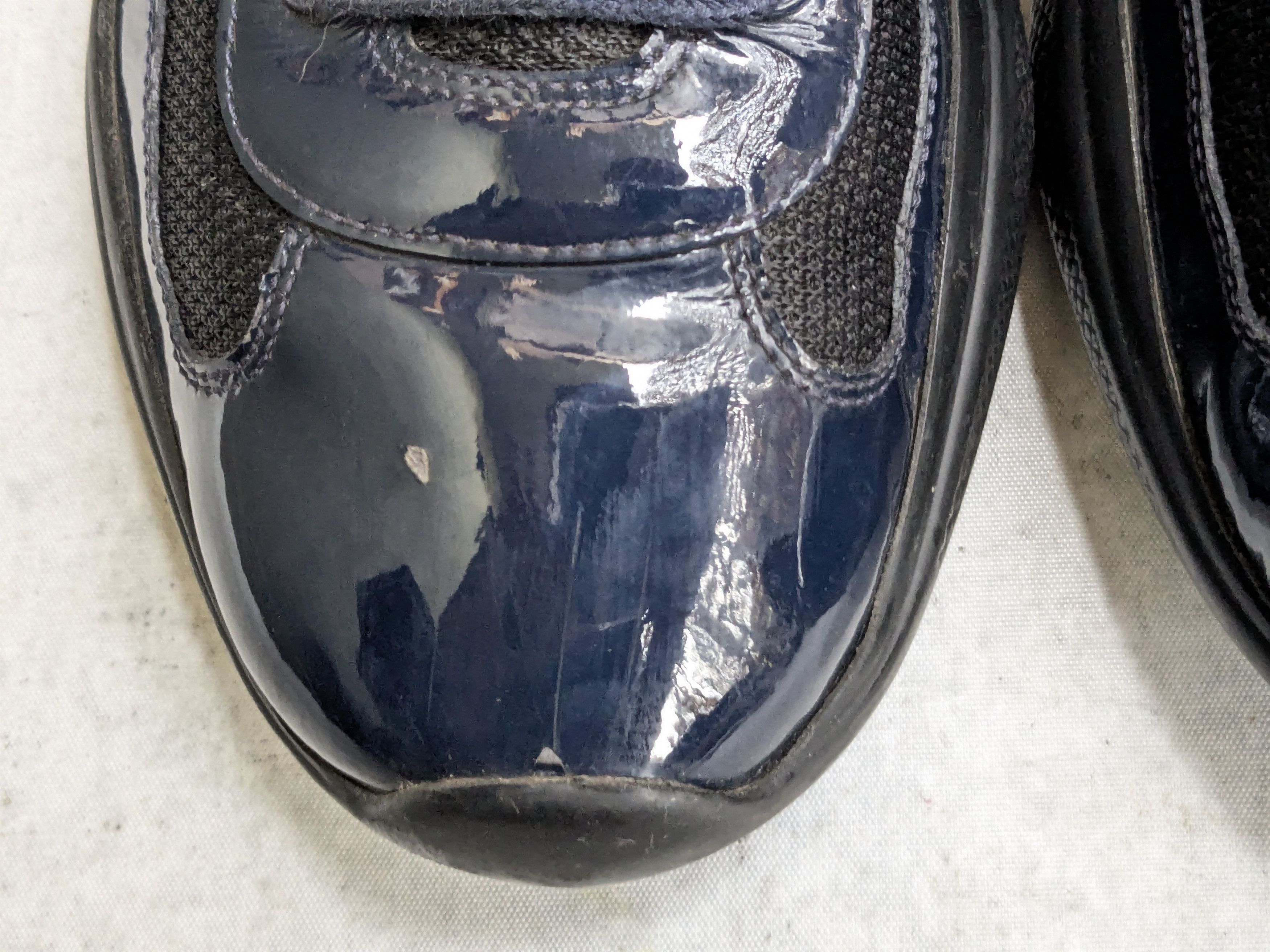 Prada Prada America's Cup Sneakers Navy Blue Patent Leather 9.5 Size US 9.5 / EU 42-43 - 2 Thumbnail