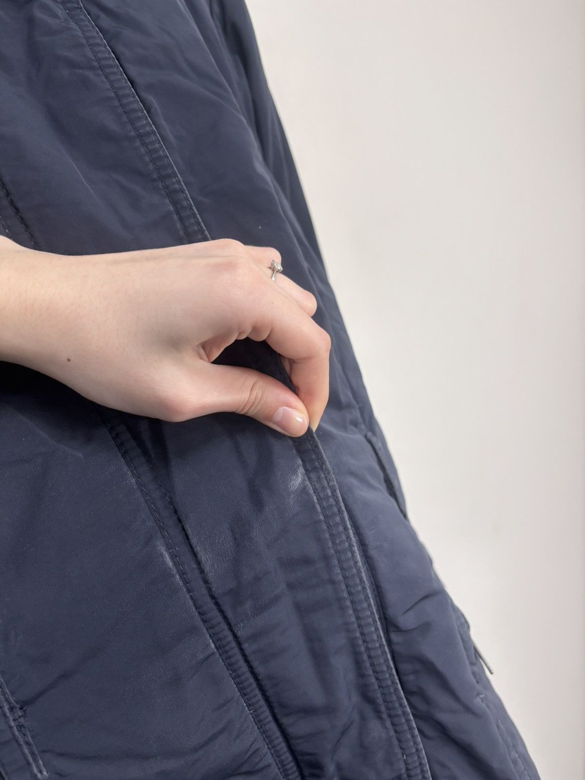 Moncler Moncler Romney Women’s Navy Blue Down Puffer Jacket Coat Size XL / US 12-14 / IT 48-50 - 5 Thumbnail