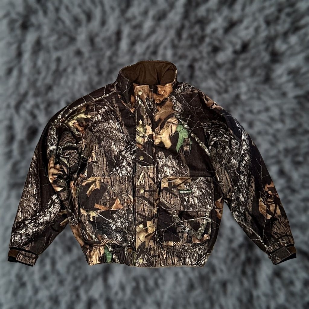 Doublet Hodgman Mossy Oak Break Up Camouflage Double Layered Heavy Hunting Jacket - L Mens Jacket Brown Size US L / EU 52-54 / 3 - 1 Thumbnail