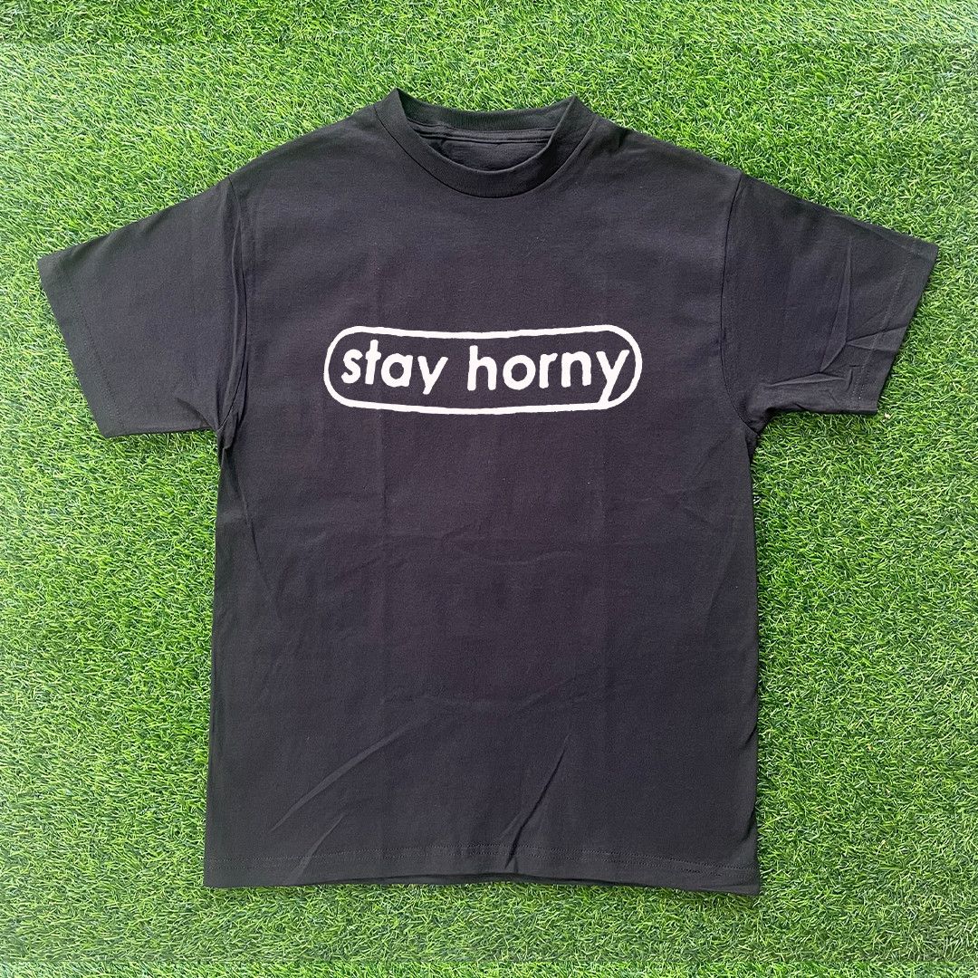 Other STAY HORNY TSHIRT Size US M / EU 48-50 / 2 - 1 Preview