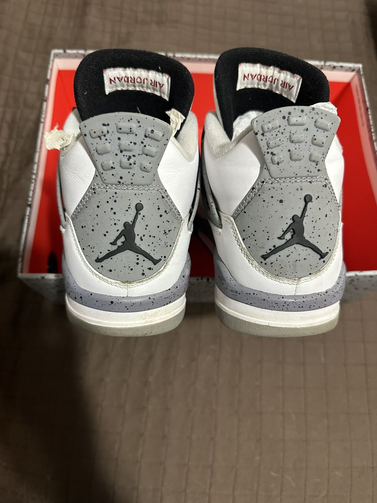 Jordan Brand × Nike Nike air Jordan white cement 2012 Size US 8.5 / EU 41-42 - 4 Thumbnail