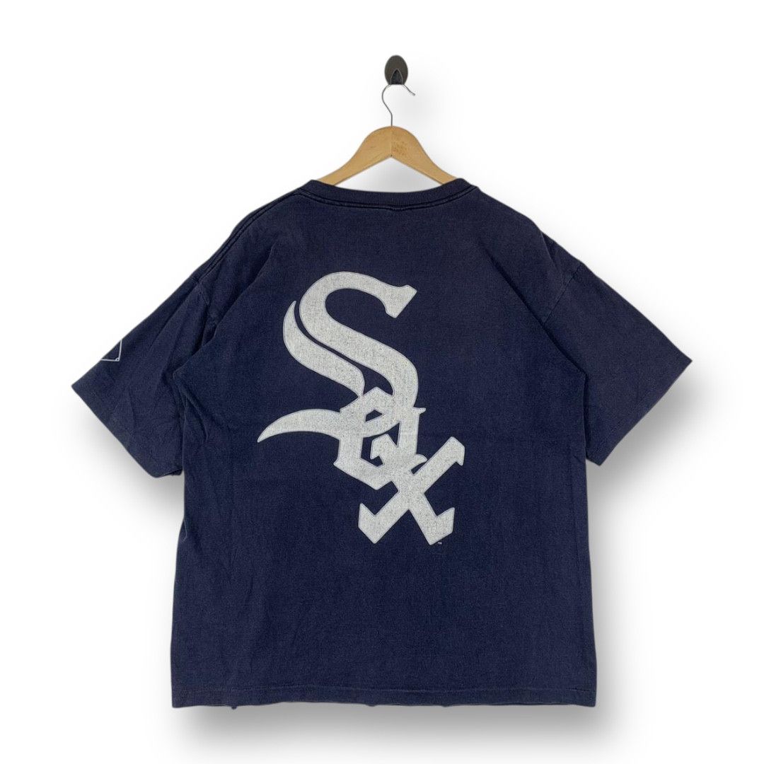 Salem Sportswear Vintage 90s CHICAGO WHITE SOX SALEM sportswear nba tee Size US XL / EU 56 / 4 - 4 Thumbnail