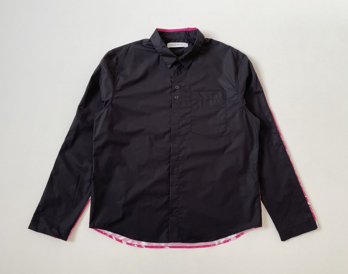 Craig Green Pink ‘3D Blur’ Print Shirt Size US M / EU 48-50 / 2 - 8 Thumbnail