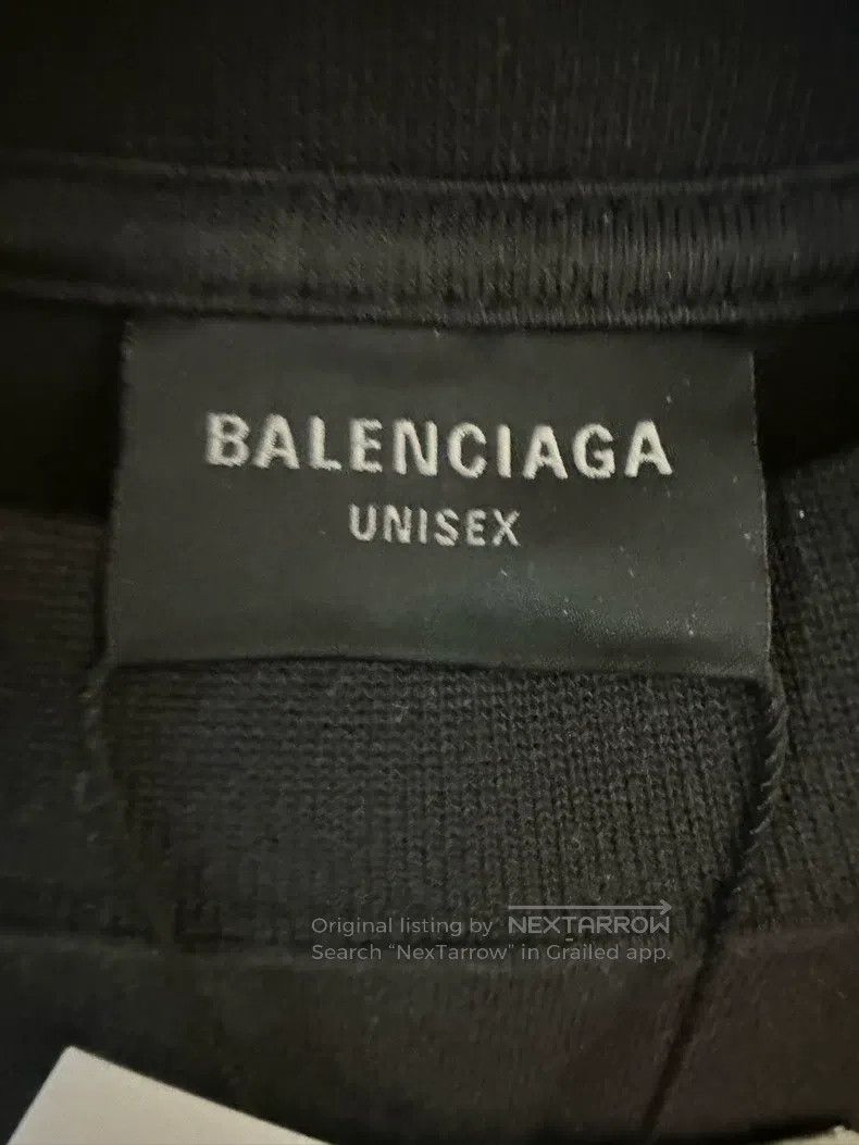 Balenciaga Balenciaga Sport Loop Slogan Short Sleeve Size US XS / EU 42 / 0 - 3 Thumbnail