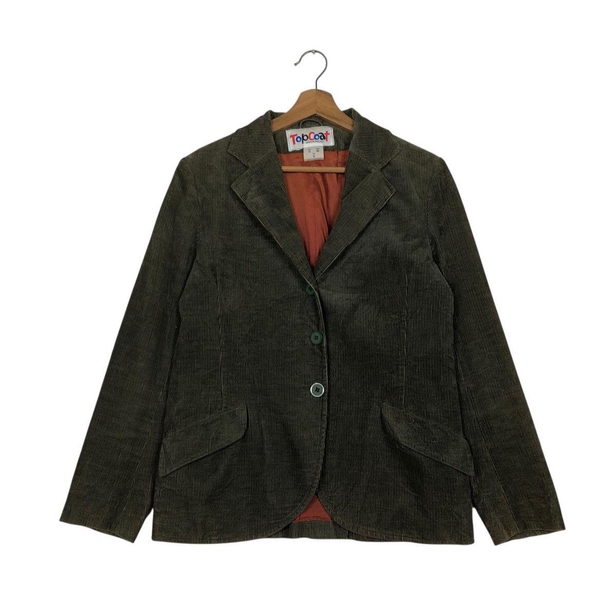 Vintage 🔥VINTAGE CORDUROY CHORE JACKET TOPCOAT ENGLAND ISSEY MIYAKE Size US S / EU 44-46 / 1 - 3 Thumbnail